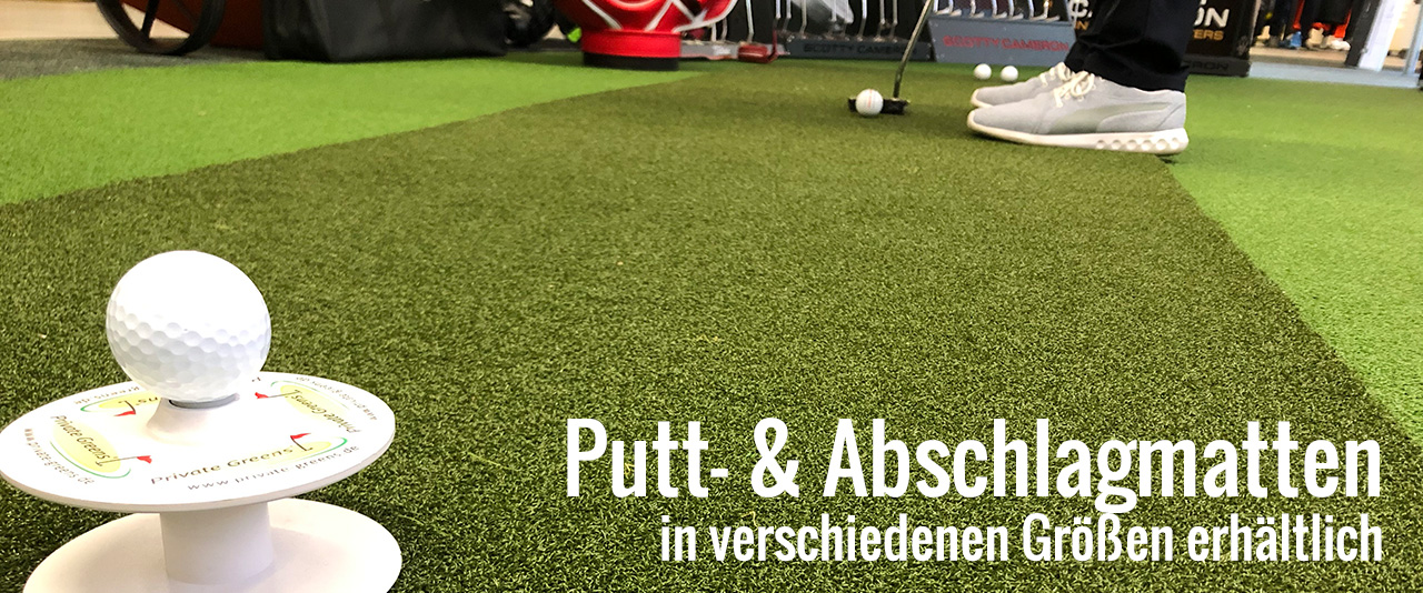 Putt- und Abschlagmatten Putt- und Abschlagmatten