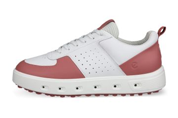 Ecco Da Golfschuhe Golf Street 720 Series Weiß/Koralle 37