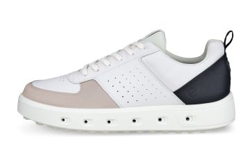 Ecco Hr Golfschuhe Street 720 Weiß/Schwarz/Beige 40