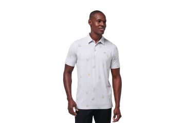 TravisMathew FS24 Hr Polo Call The Shots Hellgrau M