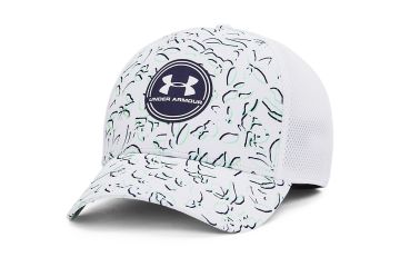 Under Armour Cap Iso Chill Driver Mesh Navy/Grün/Weiß M/L