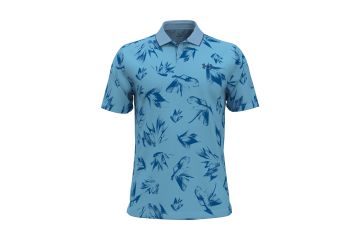Under Armour HW24 Hr Polo Iso-Chill Edge Hellblau/Blau M