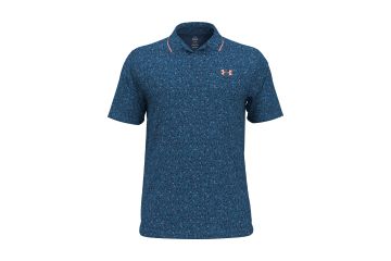 Under Armour HW24 Hr Polo Iso-Chill Verge Blau/Orange M