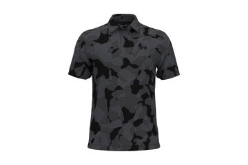 Under Armour HW24 Hr Polo Playoff 3.0 Printed Grau/Schwarz XXL