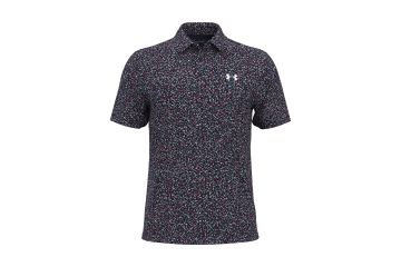 Under Armour HW24 Hr Polo Playoff 3.0 Printed Navy/Bunt S