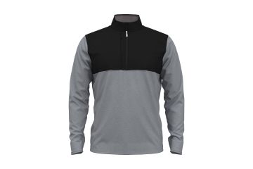 Under Armour HW24 Hr Layer Drive Storm SF Hellgrau/Schwarz M