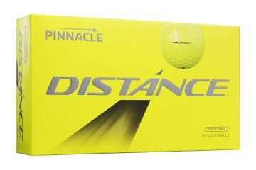 Pinnacle Distance Golfbälle Gelb 15-Pack