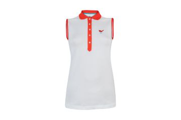girls golf Da Polo oA Color Star Weiß/Rot S