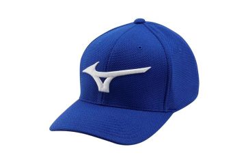 Mizuno Cap Hr Tour Performance Blau/Weiß