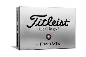Titleist Pro V1x Left Dash Golfbälle-Weiß-12-Pack