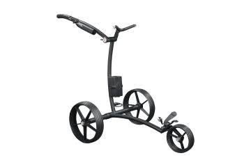Kiffe Golf K1 Elektro-Trolley inkl. Schirmhalter (Schwarz-matt)