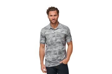 TravisMathew FS24 Hr Polo Sign Here Hellgrau/Grau L