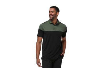 TravisMathew HW24 Hr Polo Heater Pro CB Oliv XL