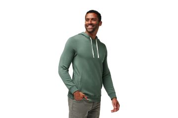 TravisMathew FS24 Hr Hoodie Cloud Grün L