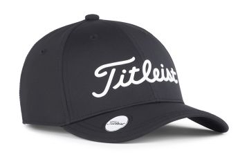 Titleist Cap Junior Players Performance Ballmarker Schwarz/Weiß