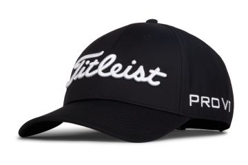 Titleist Cap Tour Performance Schwarz/Weiß