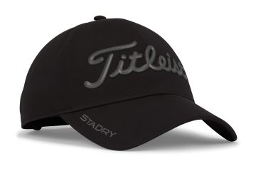 Titleist Cap Players StaDry-Schwarz-Verstellbar