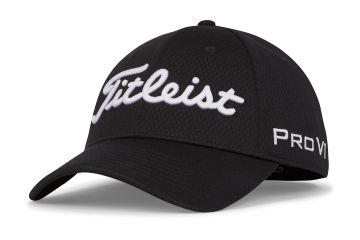 Titleist Cap Elite Tour Schwarz/Weiß S/M