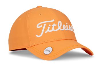 Titleist Cap Players Performance Ballmarker Orange/Weiß 