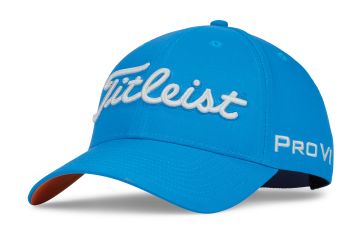 Titleist Tour Performance Colour Cap Hellblau/Hellgrau/Orange 