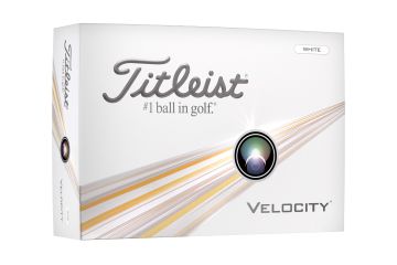 Titleist Velocity Golfbälle Weiß 12-Pack