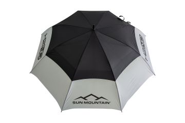 Sun Mountain Regenschirm Sun UV 24 Schwarz/Grau