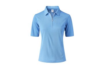 Daily Sports Da Polo 1/2 Arm Zip Macy Hellblau S