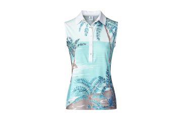 Daily Sports Da Polo oA Mirage Print Türkis 36