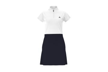 Alberto FS25 Da Kleid Adina 2 Cool Comfort Weiß/Navy S