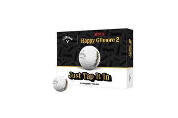 Callaway Happy Gilmore 2 Just Tap It In Chrome Tour Golfbälle