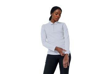 Daily Sports HW24 Da Polo Langarm Weiß S