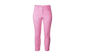 Daily Sports Da Hose Diane Highwater Karo Pink/Weiß 36