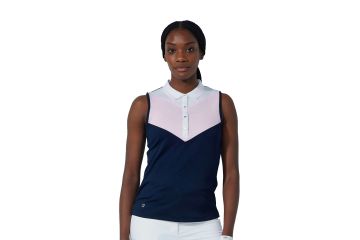 Daily Sports FS25 Da Polo oA Match Navy/Weiß/Rosa M