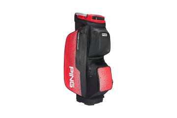 Ping Cartbag Pioneer Monsoon Schwarz/Rot
