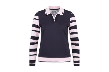 Sportalm FS25 Da Polo LA Redish Navy/Rosa 36