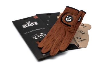 Beaver Golf Hr All Season Ultra Linker Handschuh Cognac XXL