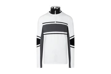 Bogner HW24 Hr Midlayer Roberto Weiß/Schwarz/Grau L