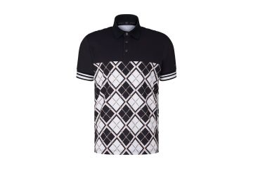 Bogner FS24 Hr Polo Richard Schwarz/Weiß M