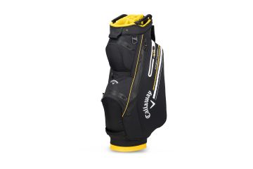 Callaway Cartbag Chev Dry 14 2024 Schwarz/Gelb