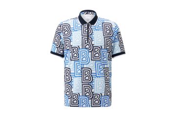 Bogner FS25 Hr Polo Valentin Blau/Hellblau/Weiß M