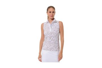 MDC Daisies Print Poloshirt ärmellos