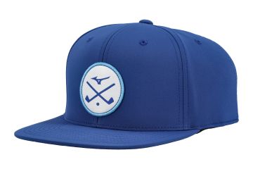 Mizuno Cap Hr Crossed Clubs Snapback Blau/Weiß