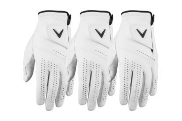 Callaway Da Dawn Patrol 5324201 3er-Pack Linker Handschuh Weiß S