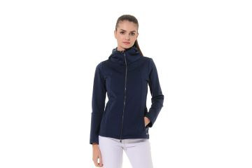 MDC HW24 Da Sweatjacke mit Kapuze Hardshell Navy 40