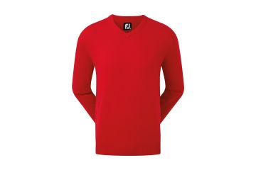 FootJoy NOS Hr Pullover V-Neck Classic Rot S