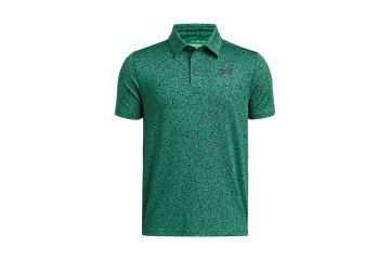 Under Armour FS25 Ki Polo Playoff Printed Grün/Navy 152 