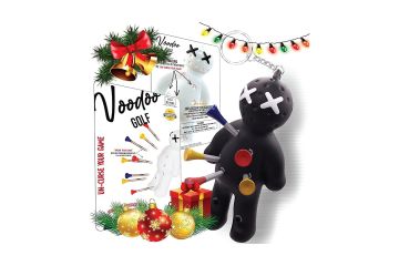 Voodoo Golftee Halter-Schwarz