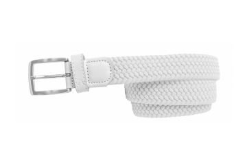 Alberto Da Gürtel Basic Braided Weiß 80