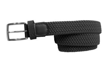 Alberto Da Gürtel Basic Braided Schwarz 80