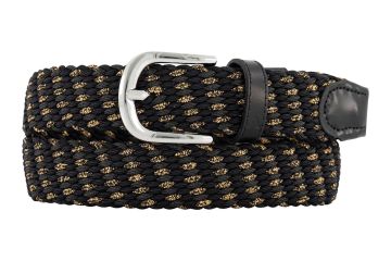 Alberto Multicolor Braided Stretchgürtel